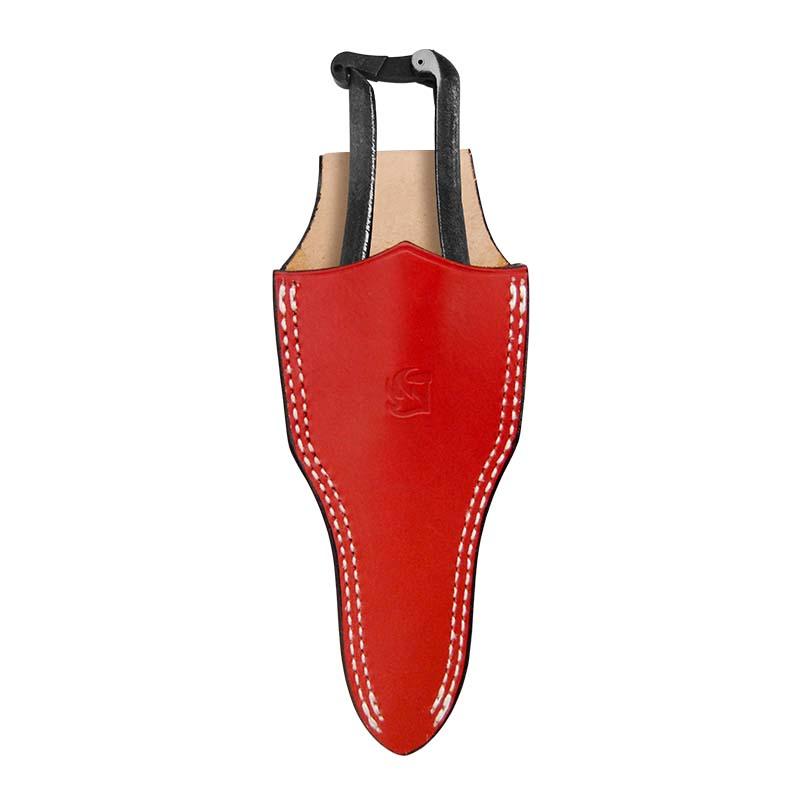 ケース 芽切鋏用 本革ケース 8・7インチ用 レッド みきかじや村 TS166 はさみ 園芸 剪定 芽切鋏 用具入れ 三冨D |  | 01