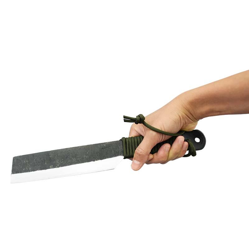 なた ラクーン 鉈両刃 黒打 180 パラコード柄 TS253 みきかじや村 ケース付 ナタ 焚火 キャンプ アウトドア 三冨D |  | 05