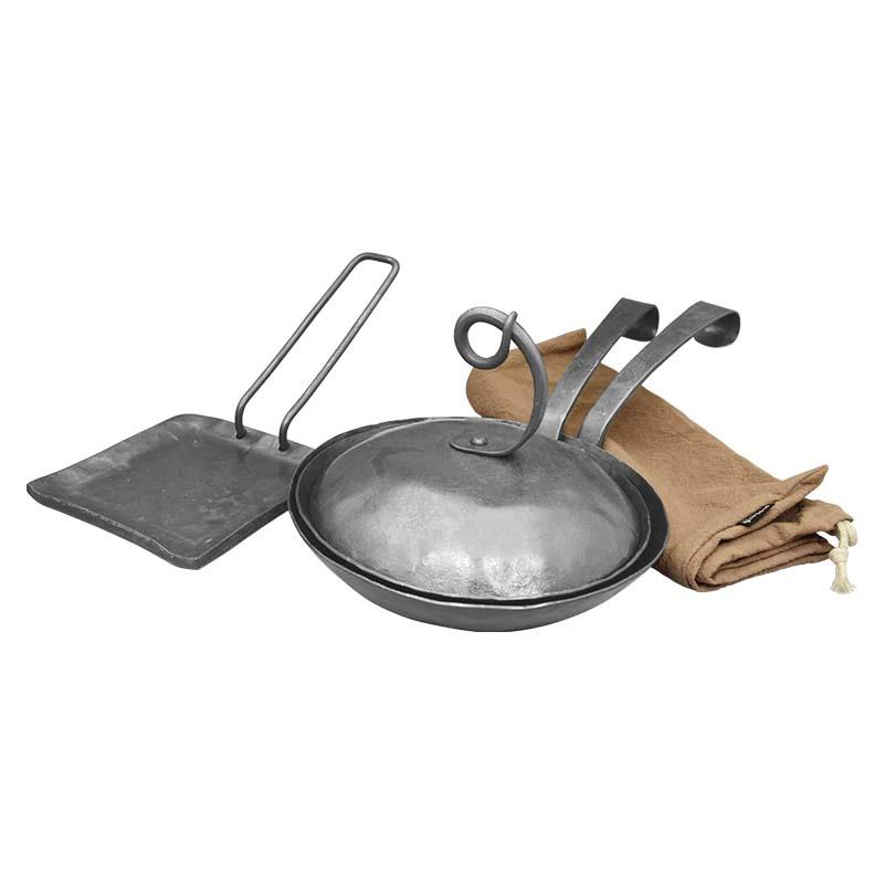 フライパン ミリオ 鍛造フライパン 20cm ショート TS255 みきかじや村 収納袋付 調理器具 アウトドア キャンプ 三冨D |  | 07