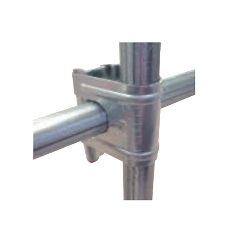 ハウス部材 十字金具 NEW クロスワン 19×19 300個 ビニールハウス 部品 渡辺パイプ 個人宅配送不可 代引不可 | 