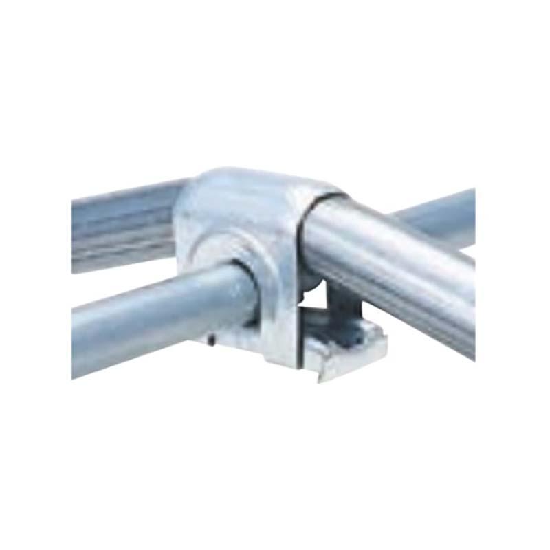 ハウス部材 棟用金具 ピーククロスワン 28×25 200個 ビニールハウス 部品 渡辺パイプ 個人宅配送不可 代引不可 | 