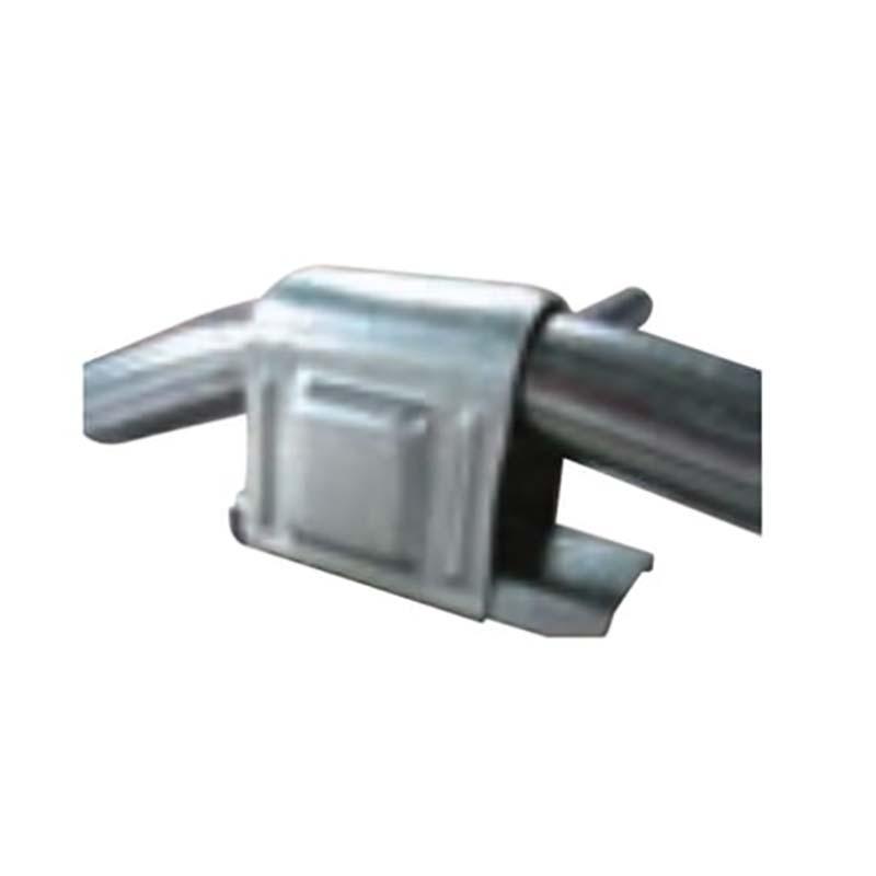 ハウス部材 妻面用T字金具 妻面トップクロスワン 25×22 200個 ビニールハウス 部品 渡辺パイプ 個人宅配送不可 代引不可 | 