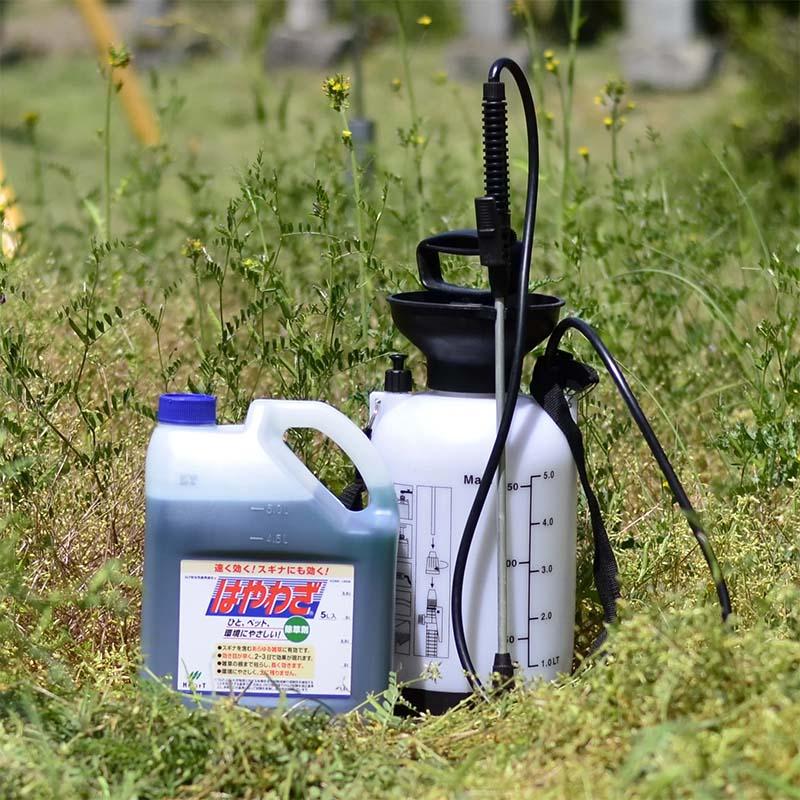 除草剤 はやわざ 5L 4本入 液剤 非農耕地用 雑草対策 早S 代引不可 |  | 03