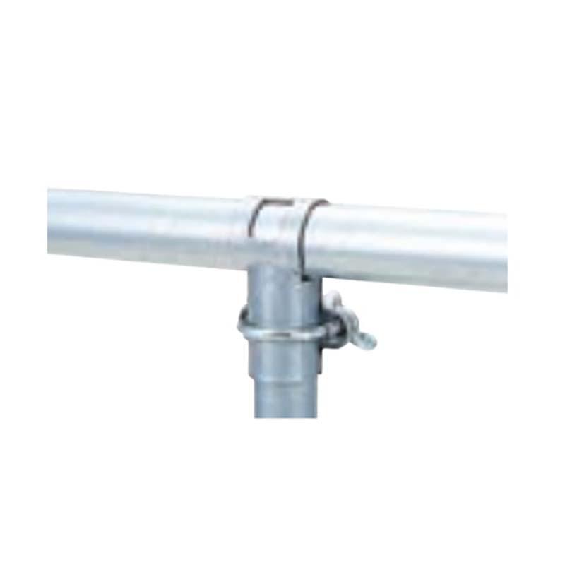 ハウス部材 T字金具 UTバンド 19×19 300個 ビニールハウス 部品 渡辺パイプ 個人宅配送不可 代引不可 | 