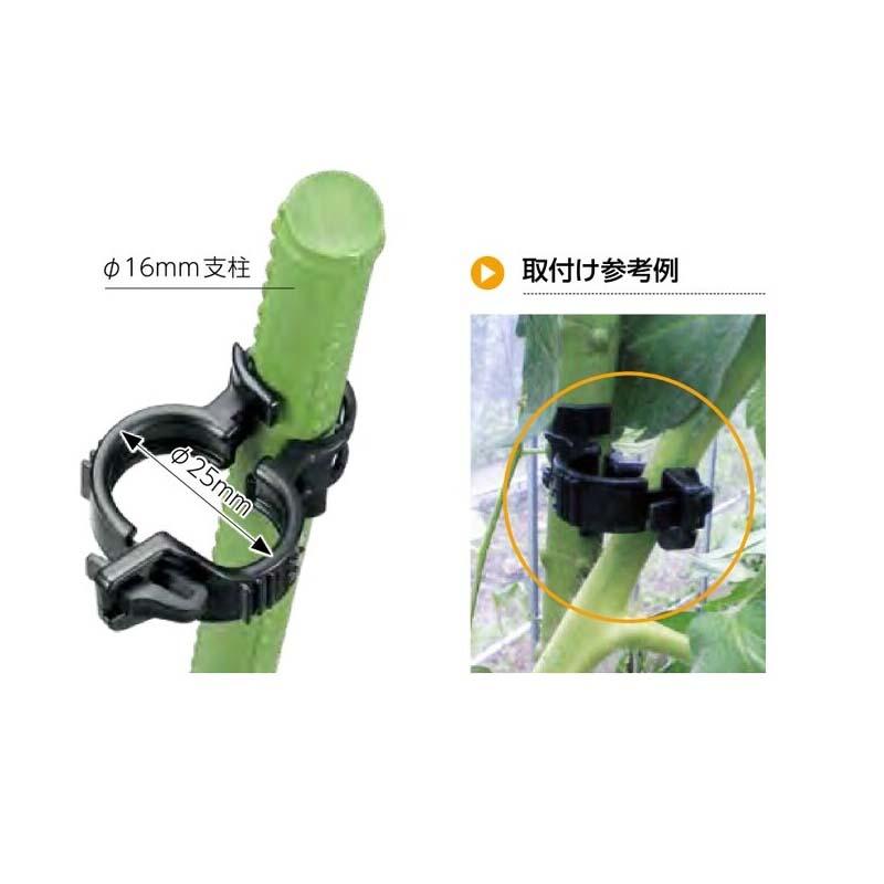 誘引クリップ 支柱ロック CP-649-R 2000個 タキゲン 誘引 支柱 育苗 農業 園芸 作物 畑 ガーデニング サT 代引不可 |  | 01