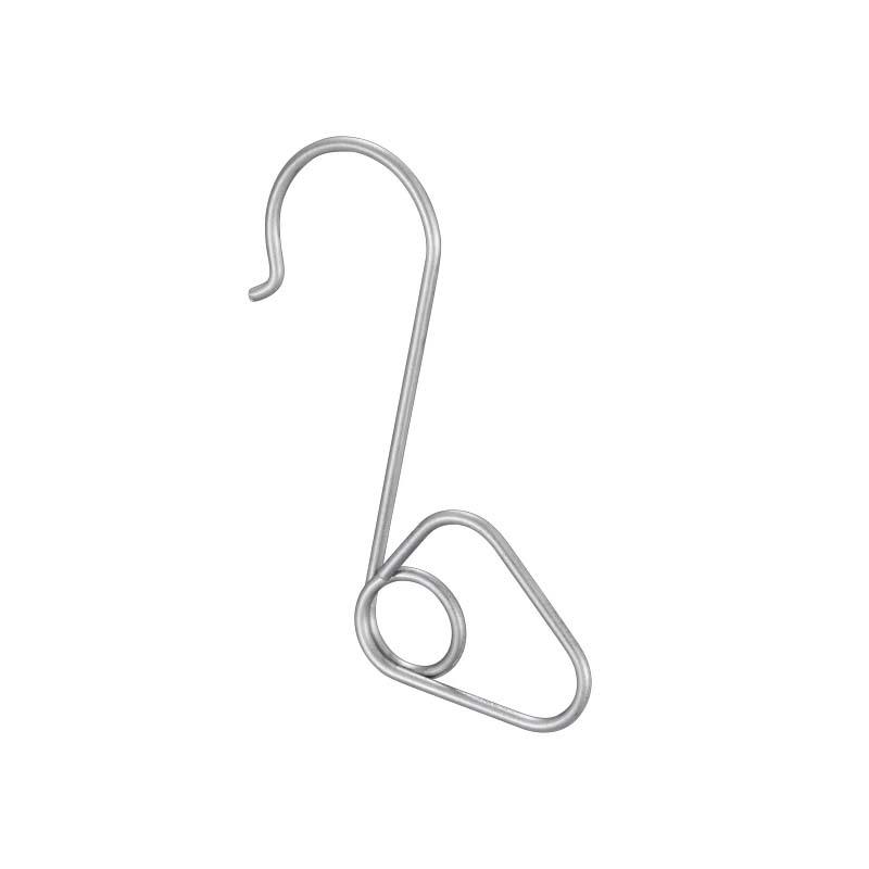 パイプ用 針金誘引フック 適合パイプ径φ19mm 紐簡単取付 C-1680-3 2500個 タキゲン 誘引 針金 栽培 育苗 農業 園芸 作物 畑 ガーデニング サT 代引不可 | 