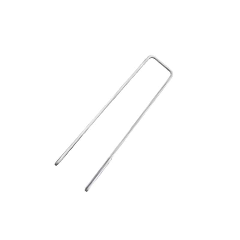 固定ピン U型180SP φ4×180mm 先端返し 100本入 040103 白崎コーポレーション 防草シート 固定 ピン 釘 シB 代引不可 | 