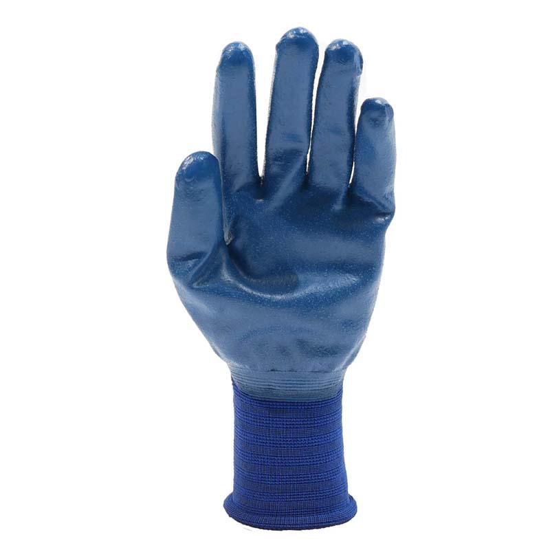 天然ゴム手袋 ラバーグローブ フレックスソフトカバーリングコート FT-331100 ネイビー 手袋 ゴム手袋 すべり止め 作業用 カヴァーワーク D |  | 02