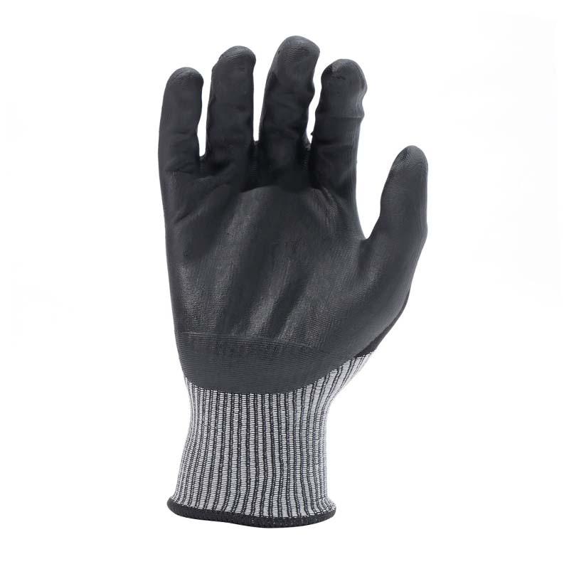 ニトリルゴム手袋 水に濡れても滑りにくいニトリル背抜き FT-3335 黒 手袋 ニトリル ゴム手袋 作業用 カヴァーワーク D |  | 01