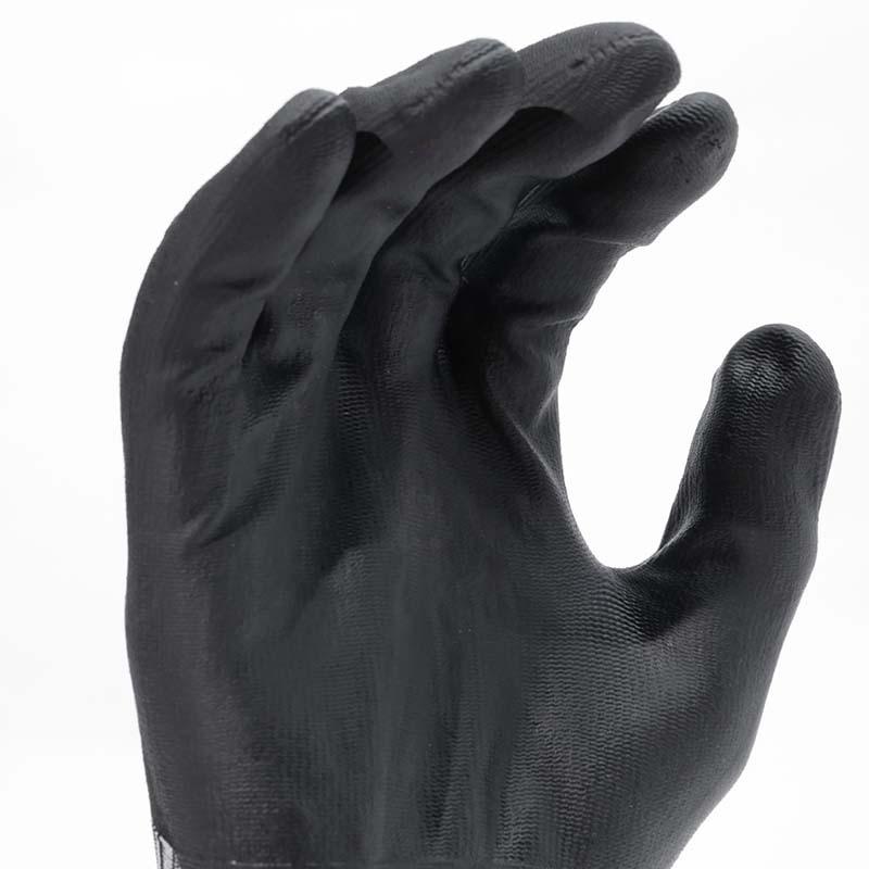 ニトリルゴム手袋 水に濡れても滑りにくいニトリル背抜き FT-3335 黒 手袋 ニトリル ゴム手袋 作業用 カヴァーワーク D |  | 02