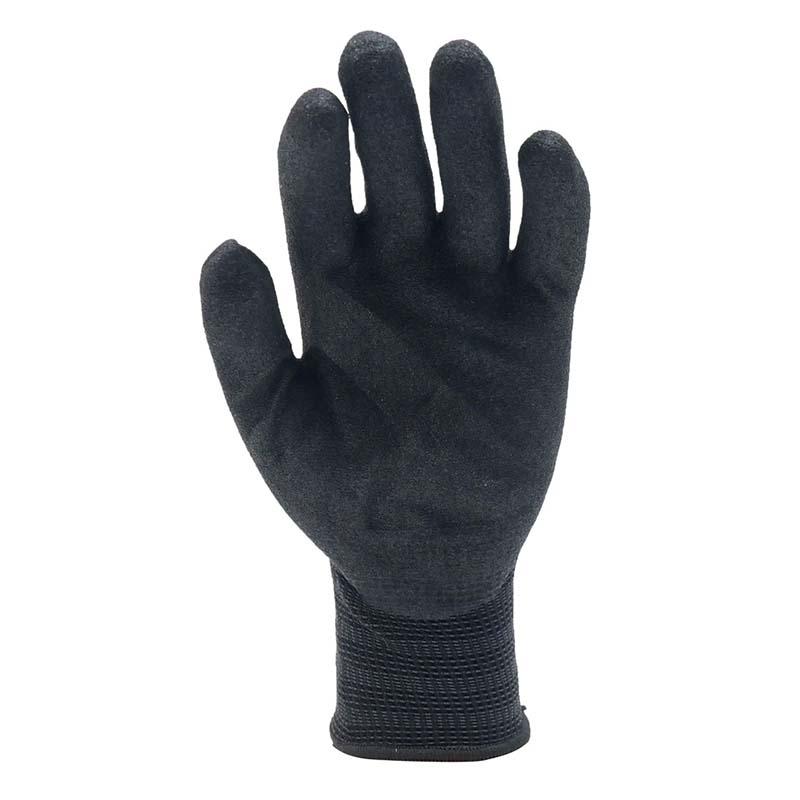 ニトリルゴム手袋 オイルグリップ ネオ FT-3380 黒 手袋 ニトリル 背抜きコート ゴム手袋 耐油 薄手 作業用 カヴァーワーク D |  | 01