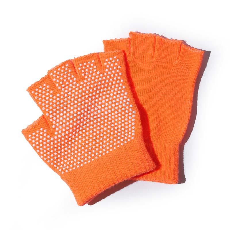 軍手 のびのび5本指切軍手 すべり止め付 FT-3135 フリーサイズ 手袋 指きり すべり止め 作業用 カヴァーワーク D |  | 02