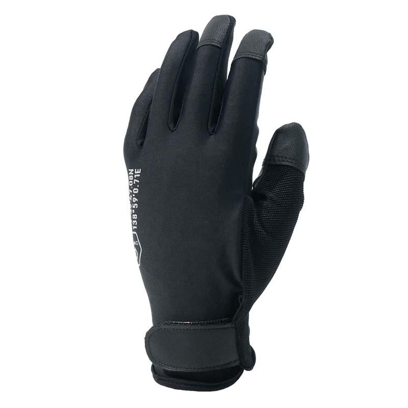 PU手袋 ストレッチPU縫製手袋 ショートタイプ FT-353101 黒 ポリウレタン 縫製 手袋 グローブ 作業用 カヴァーワーク D |  | 01