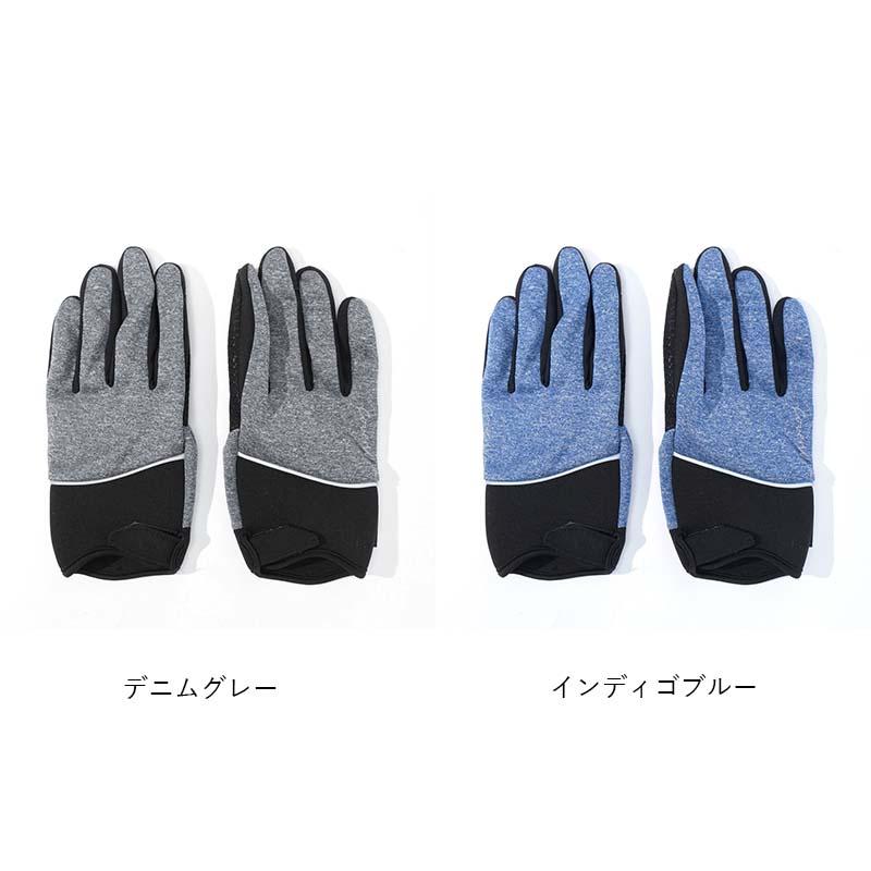 グローブ デニムライン シリコングリップグローブ CR-354101 手袋 縫製手袋 すべり止め タッチパネル対応 作業用 カヴァーワーク D |  | 01