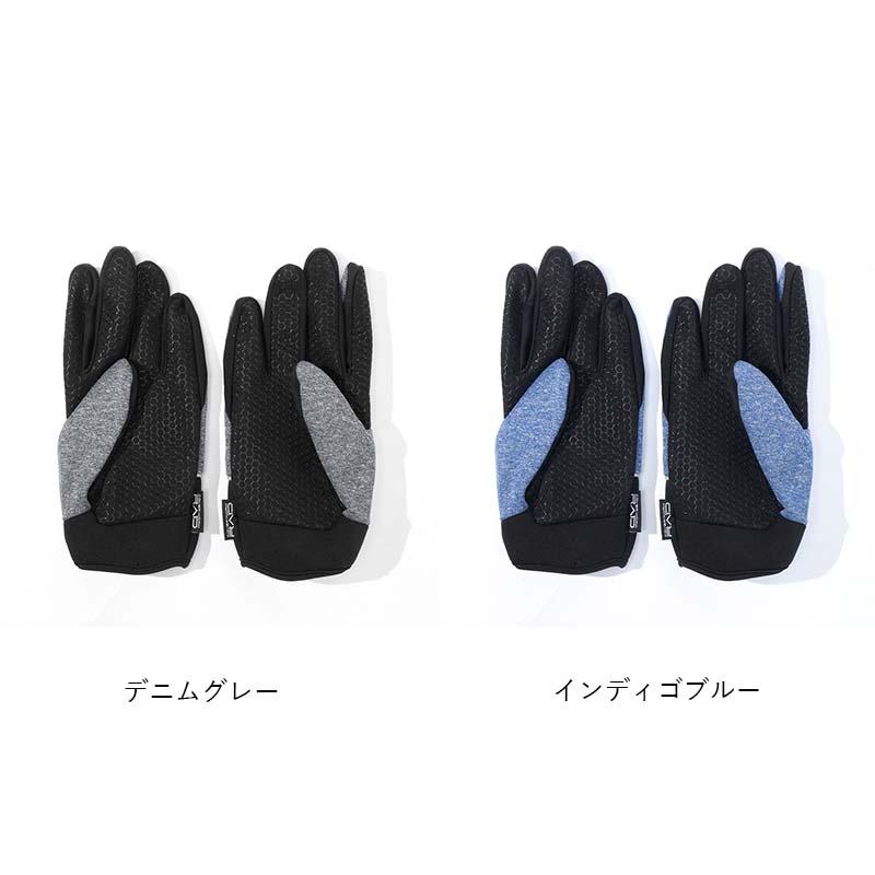 グローブ デニムライン シリコングリップグローブ CR-354101 手袋 縫製手袋 すべり止め タッチパネル対応 作業用 カヴァーワーク D |  | 02