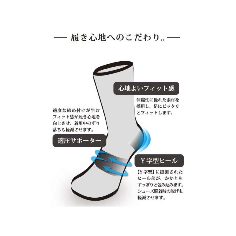 靴下 杢柄カラーソックス 履き心地にこだわった純綿ソックス レギュラー丈 2足組 FT-1118 フリーサイズ ソックス カヴァーワーク D |  | 04