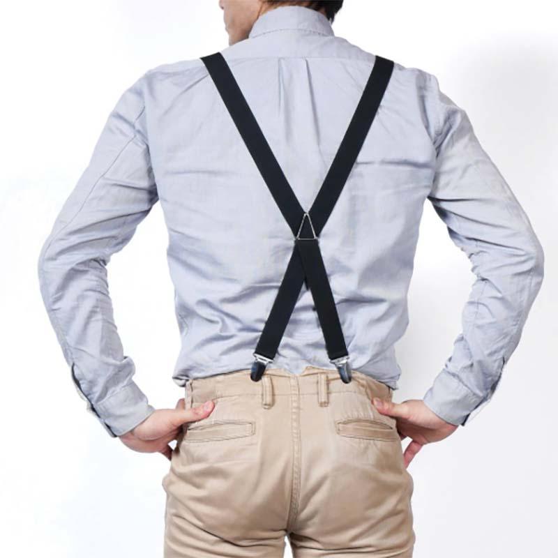 サスペンダー X型サスペンダー Mサイズ 30mm×100cm FT-1074 黒 ワークベルト 作業服 作業着 日本製 国産 カヴァーワーク D |  | 03