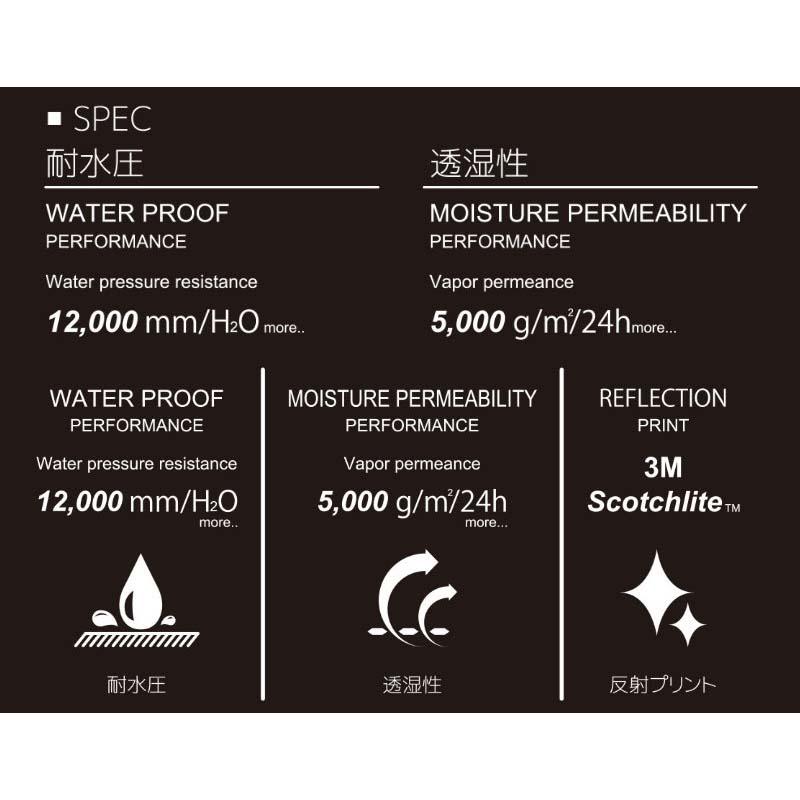 レインウェア ムーブレイン ストレッチ レインパーカー AG-7000 雨具 フーディー コンパクト 収納袋付 キャンプ アウトドア カヴァーワーク D |  | 04