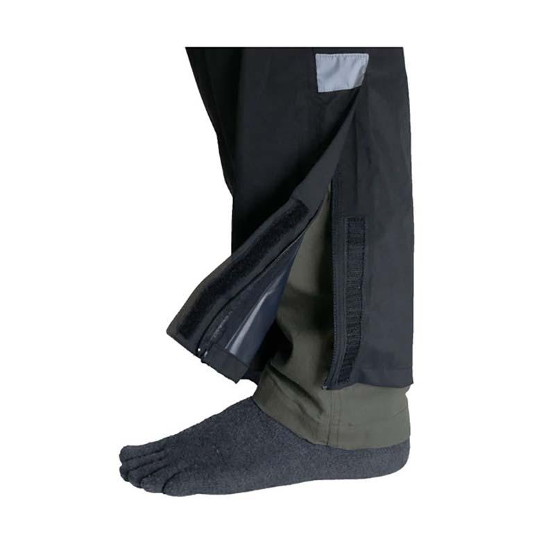 レインウェア ムーブレイン ストレッチ レインパンツ AG-7500 黒 雨具 ズボン パンツ コンパクト 収納袋付 キャンプ アウトドア カヴァーワーク D |  | 02