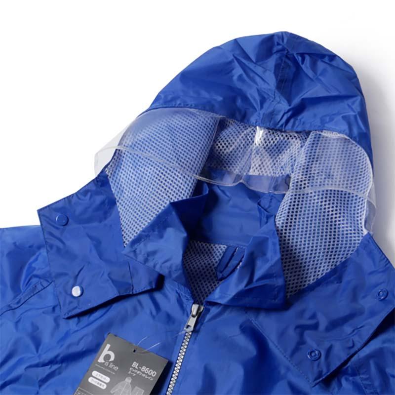 レインウェア PVCビッグポケットレインスーツ BL-8600 雨具 上下セット コンパクト 収納袋付 キャンプ アウトドア カヴァーワーク D |  | 04