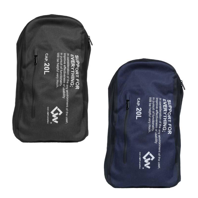 アクティブドライ バックパック 20L CW-8906 ドライバッグ バッグ カバン 鞄 防水 アウトドア レジャー スポーツ カヴァーワーク D | 