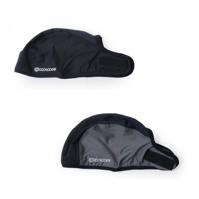 ヘルメットインナー クールコア ストレッチヘルメットインナーキャップ 汗止め付き FT-5821 冷感グッズ 冷却 夏 アウトドア スポーツ カヴァーワーク D | 