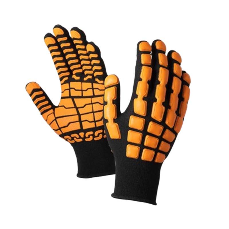 手甲保護手袋 まもるくん #960 オレンジ 手袋 保護手袋 土木 運搬 倉庫作業 丸五 高KD | 