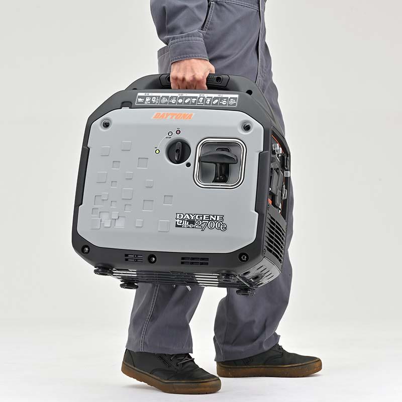 デイジェネ 2700e デイトナ 2700VA 静音型 インバーター 発電機 55642 セルスターター DAYGENE2700e DAYTONA シBD |  | 03