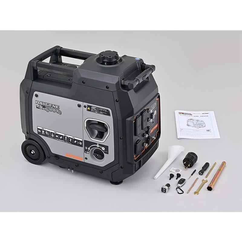デイジェネ 3600e デイトナ 3600VA 静音型 インバーター 発電機 55750 セルスターター装備 DAYGENE3600e DAYTONA シBD |  | 01
