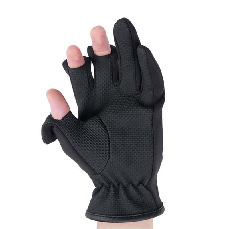 手袋 ウェットクラブ クロロプレン 2.5mm 3本指出し付グローブ FT-356602 黒 グローブ 防寒手袋 保温 作業用 カヴァーワーク D |  | 03