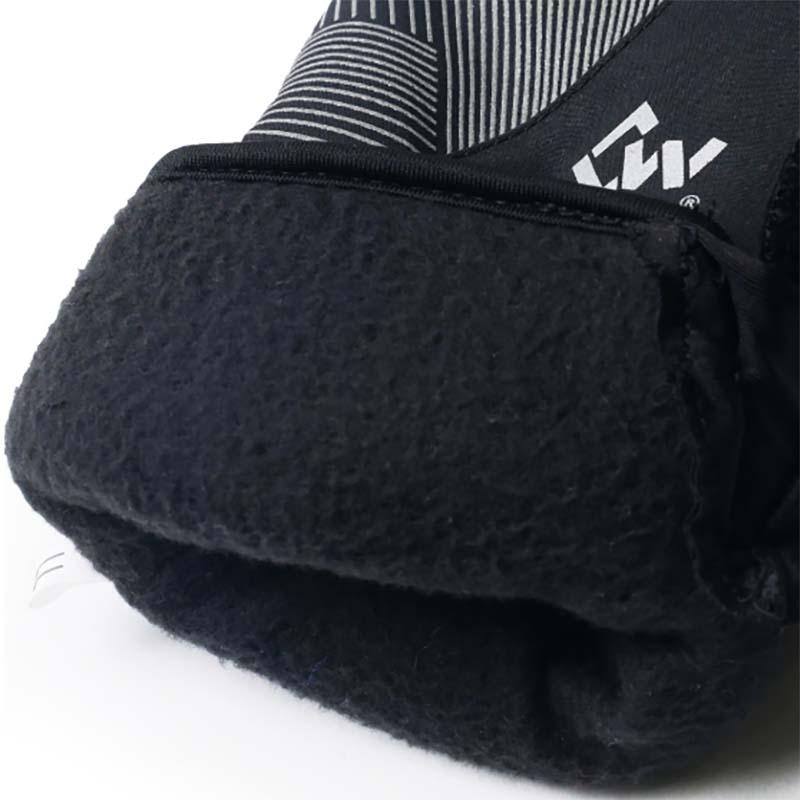 手袋 軽量防水防寒フリースグローブ FT-355411 黒 グローブ 防寒手袋 防水 保温 すべり止め 作業 アウトドア カヴァーワーク D |  | 03