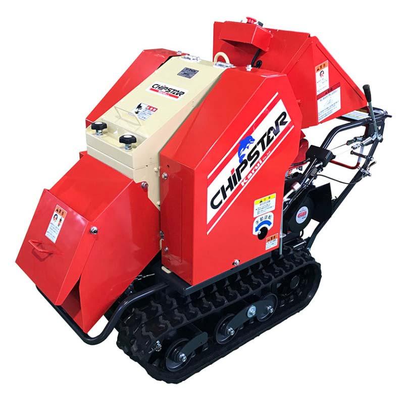 樹木粉砕機 CHiPSTAR チプスター ブロア無し KSC-1303 粉砕機 ハンマー式 自走式 セル付 樹木 粉砕 カルイ オK 個人宅 ...