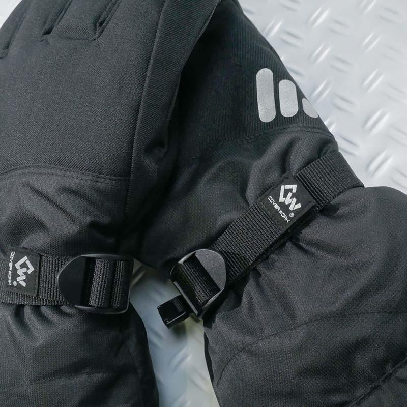 手袋 防水防寒ベロアフリースグローブ 手首ジャージ付 FT-355412 防寒 防水 保温 冬 アウトドア 除雪 作業 カヴァーワーク D |  | 05