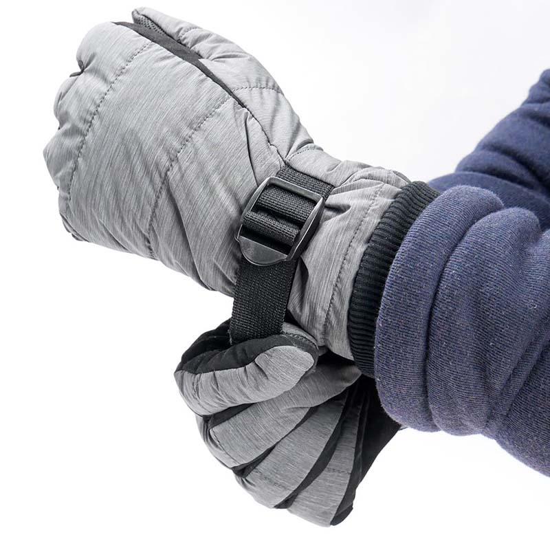 手袋 ファイバーダウン防水防寒グローブ FT-355402 グレー 防寒 防水 保温 冬 アウトドア 除雪 作業 カヴァーワーク D |  | 03