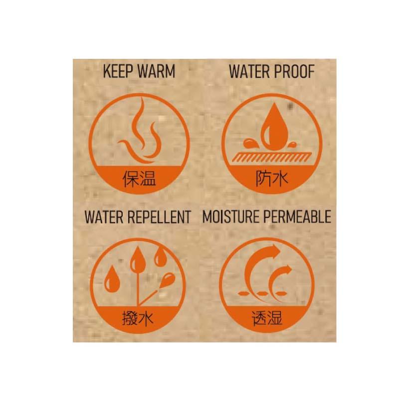 手袋 ファイバーダウン防水防寒グローブ FT-355402 グレー 防寒 防水 保温 冬 アウトドア 除雪 作業 カヴァーワーク D |  | 05