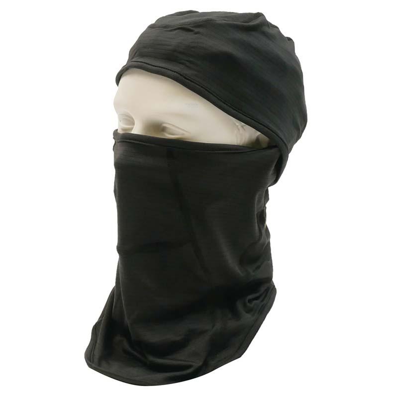フェイスマスク 帯電防止裏起毛フェイスマスク AG-591 黒 マスク 防寒 保温 軽量 冬 アウトドア 除雪 作業 カヴァーワーク D |  | 02