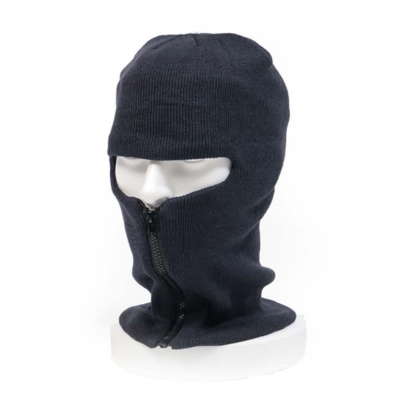 目出し帽 ハイゲージファスナー付き目出し帽 AG-158 フェイスマスク 防寒 保温 冬 アウトドア 除雪 作業 カヴァーワーク D |  | 01