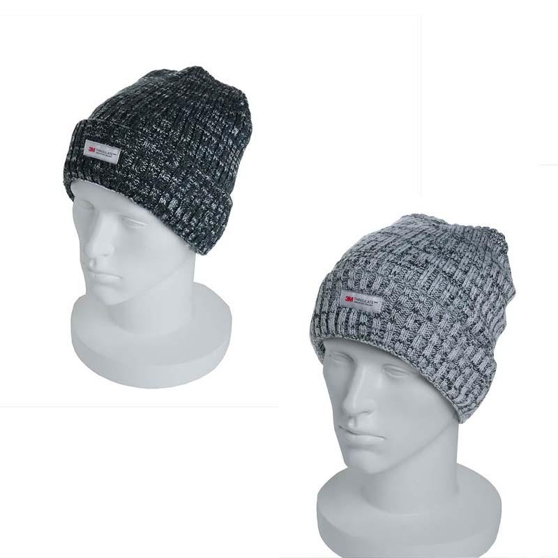 帽子 杢柄 ニット帽 AG-153 防寒 保温 冬 アウトドア スポーツ 除雪 作業 カヴァーワーク D |  | 01