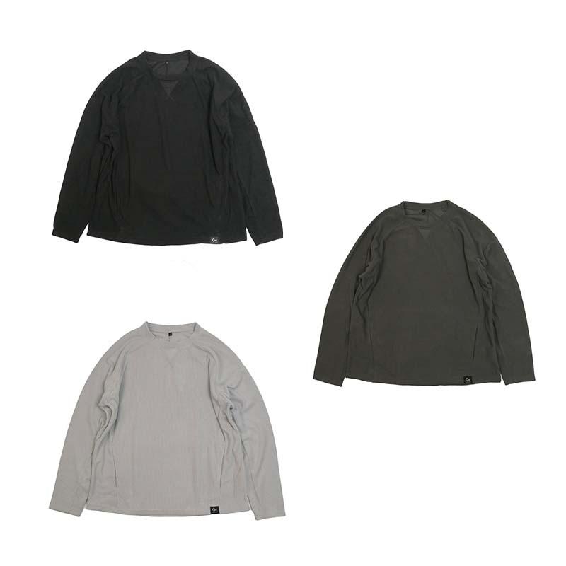 ロングスリーブワークシャツ TMF-6560 防寒 保温 メンズ カットソー 長袖 作業着 ファッション アウトドア カヴァーワーク D | 