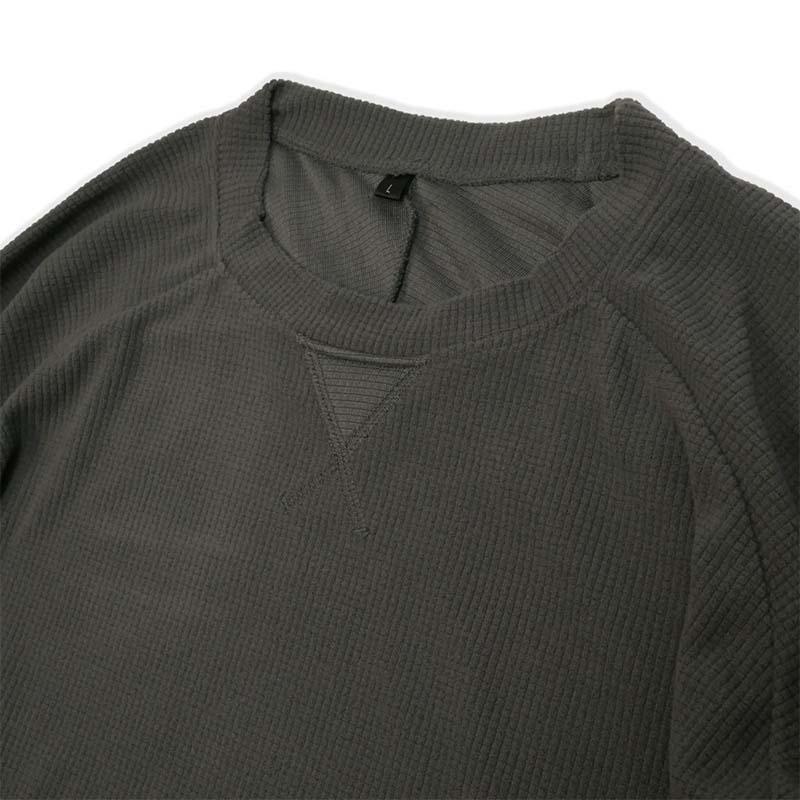 ロングスリーブワークシャツ TMF-6560 防寒 保温 メンズ カットソー 長袖 作業着 ファッション アウトドア カヴァーワーク D |  | 02