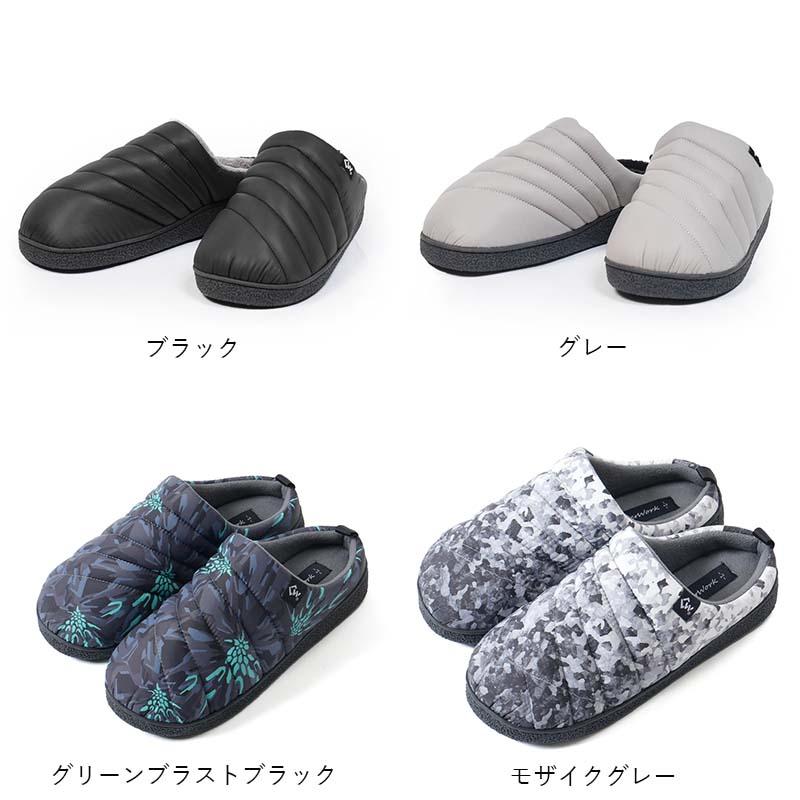 モックサンダル CW-754 サンダル 靴 シューズ スリッパ 冬 防寒 室内 オフィス 庭 カヴァーワーク D |  | 01