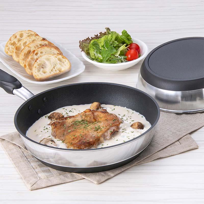 フライパン IHハイキャストプレミアム フライパン 24cm IH対応 国産 北陸アルミニウム キッチンウェア 調理器具 金TD |  | 04