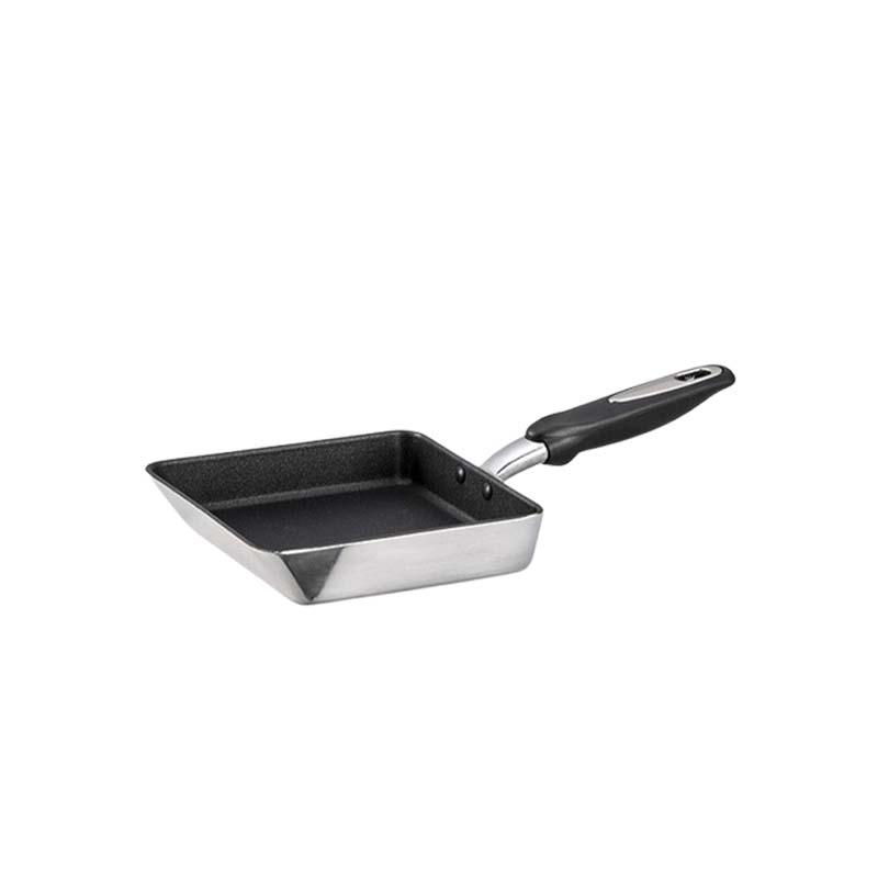 卵焼き器 IHハイキャストプレミアム 玉子焼 16×18cm IH対応 国産 北陸アルミニウム フライパン 玉子焼器 キッチンウェア 調理器具 金TD | 