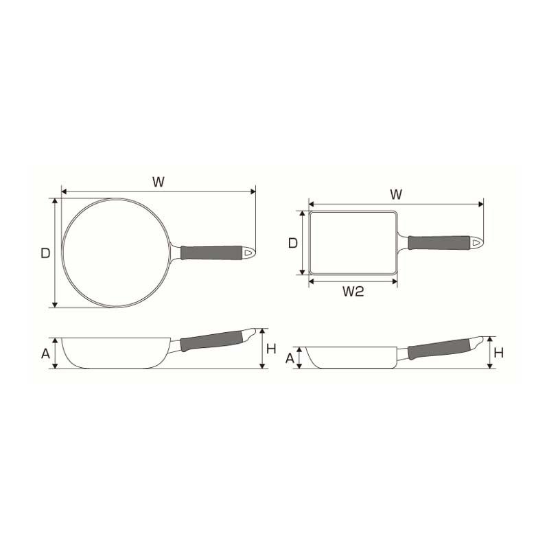フライパン 極ふかみ IH 深型フライパン 24cm IH対応 国産 北陸アルミニウム キッチンウェア 調理器具 金TD |  | 01