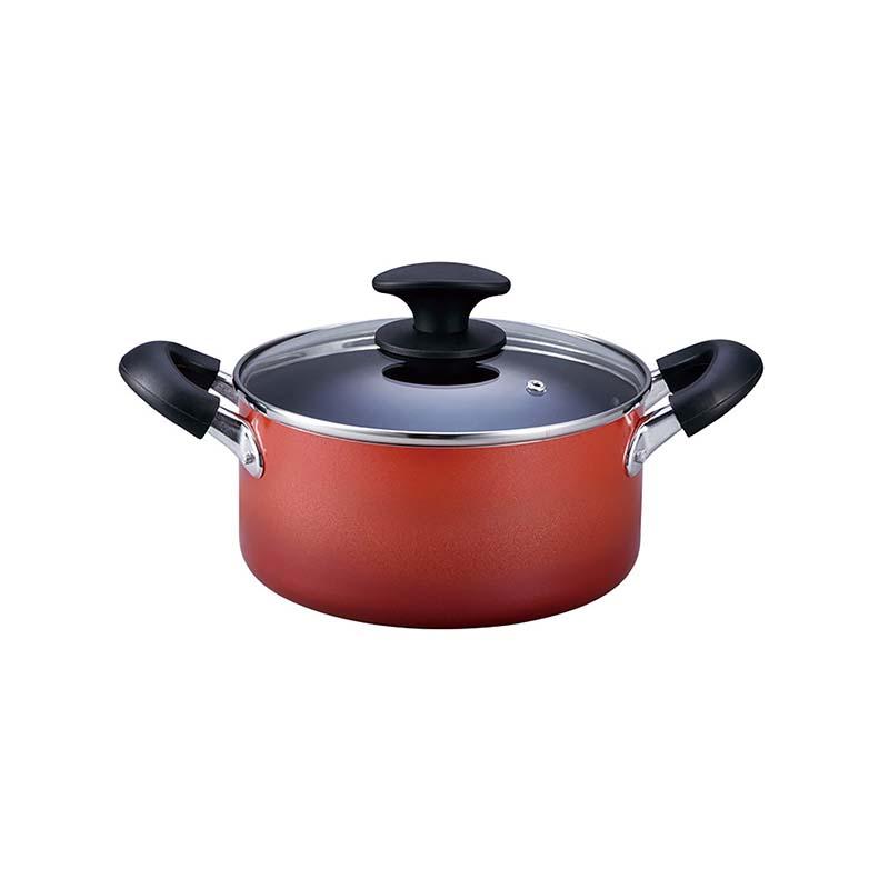 鍋 IHマイティII 両手鍋 20cm IH対応 北陸アルミニウム なべ キッチンウェア 調理器具 金TD | 