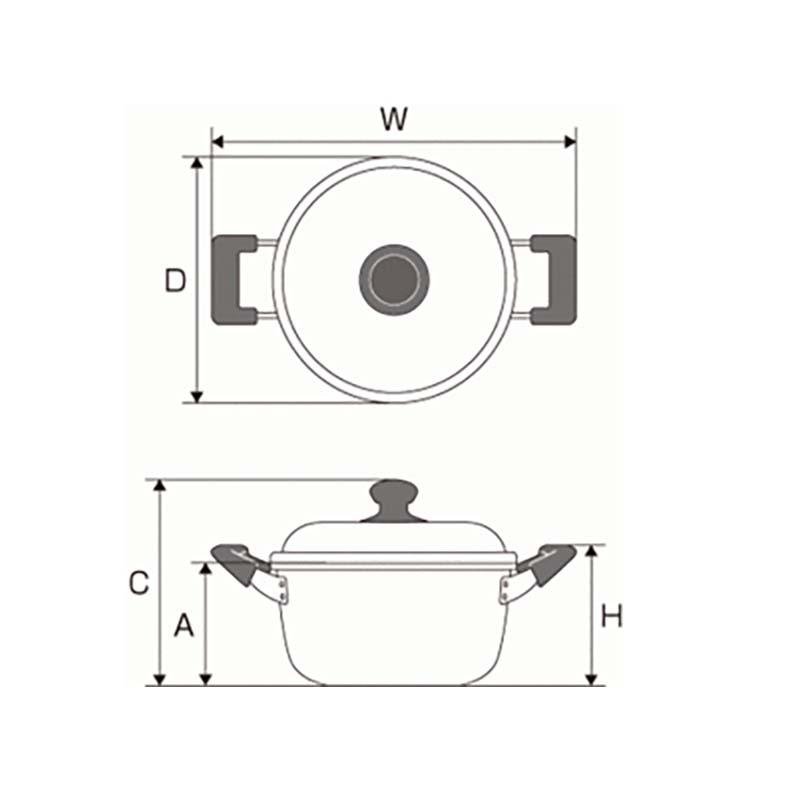 鍋 ゆうげ紀行 蒸し器セット 24cm ガス火用 国産 北陸アルミニウム 蒸し器 せいろ なべ キッチンウェア 調理器具 金TD |  | 03
