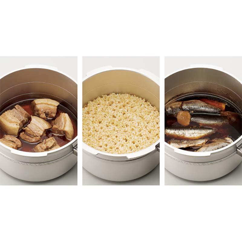 鍋 リブロン 圧力鍋 片手式 4.5L ガス火用 国産 北陸アルミニウム なべ キッチンウェア 調理器具 金TD |  | 02