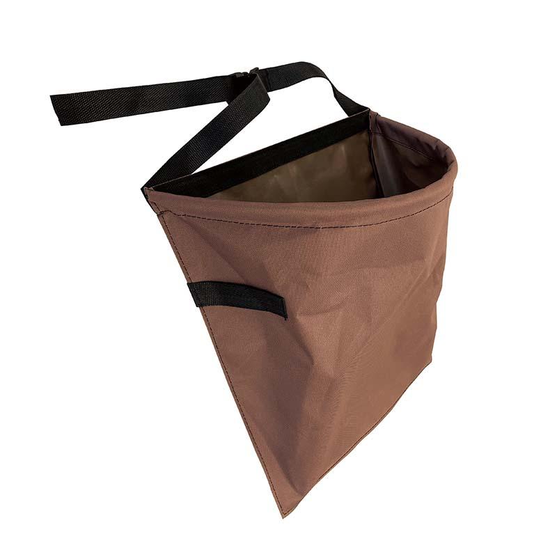 収穫袋 収穫ウエストバッグ Lサイズ ブラウン HB-23B 30枚 容量25L 47×40cm マツモト 収穫 果実 野菜 園芸 農業 カ園 代引不可 | 