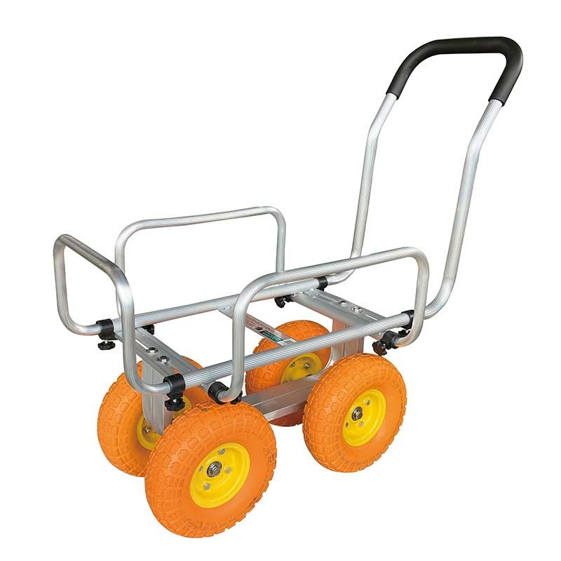 台車 伸縮アルミカート 10インチタイヤ付 TC1408ALII-10NOR マツモト 運搬機器 運搬 カート リアカー 農業 園芸 カ園 個人宅配送不可 代引不可 | 