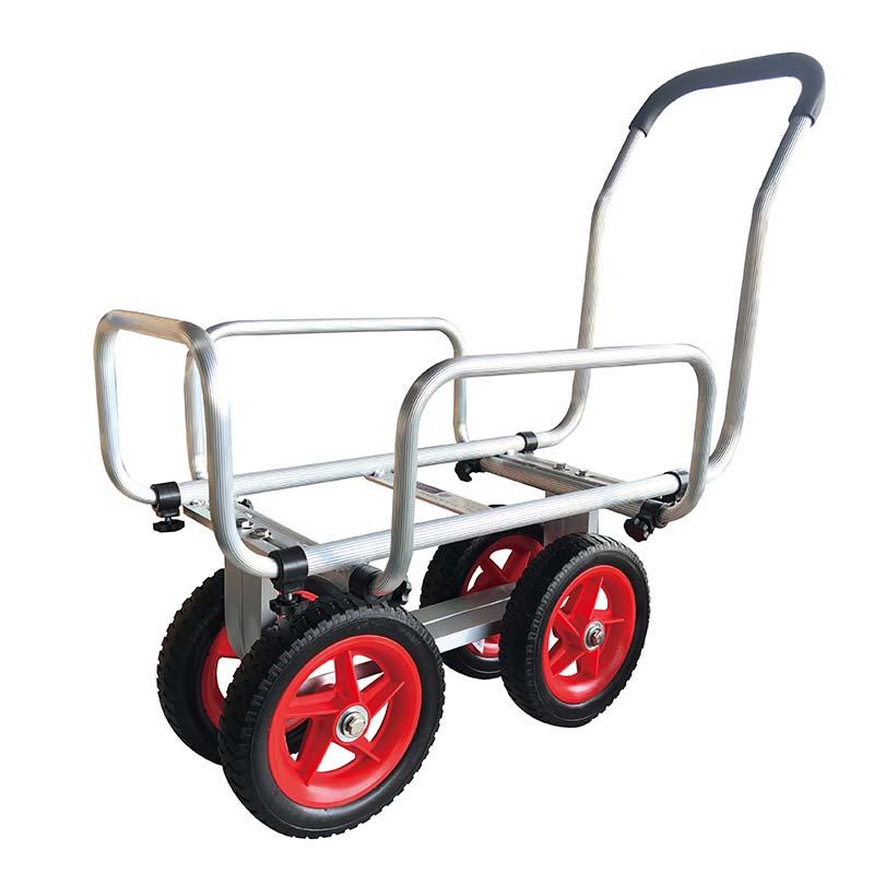 台車 伸縮アルミカート 10インチタイヤ付 TC1408ALII-10NR マツモト 運搬機器 運搬 カート リアカー 農業 園芸 カ園 個人宅配送不可 代引不可 | 